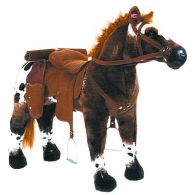 Cheval Cow-Boy debout Avec son - Capacité de charge d'env. 100 kg HAPPY PEOPLE