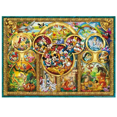 Puzzle Plus beaux thèmes Disney 1000 pièces RAVENSBURGER