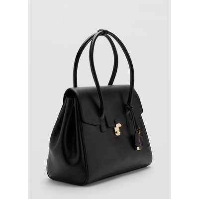 Sac de ville à rabat de taille moyenne MANGO
