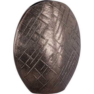 Vase en aluminium aux lignes arrondies RECOLLECTION