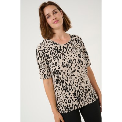 Pullover tricoté KAliz KAFFE