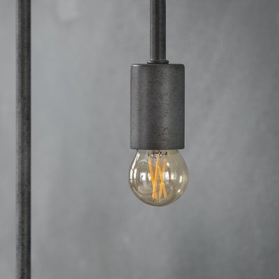 Ampoule globe 4,5 cm ambré LED filament lumière chaude (E27) PIER IMPORT
