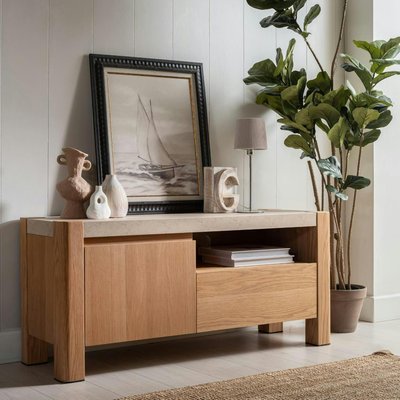 Meuble tv moderne avec rangement TREVI PIER IMPORT