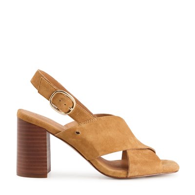 Sandales à Talons En Cuir Claudia Snake BONS BAISERS