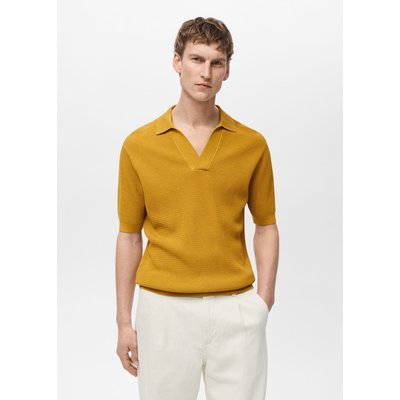 Polo maille fine structuré MANGO MAN
