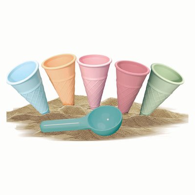 Moules à sable pour crème glacée avec cuillère SIMBA TOYS