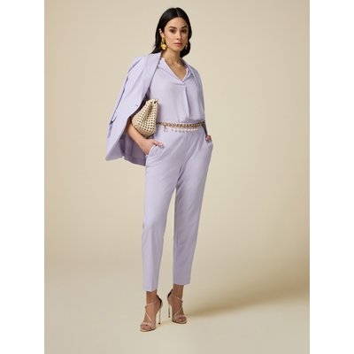 Pantalon jogger en crêpe de néoprène stretch OLTRE