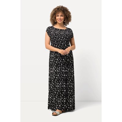 Robe smockée trapèze à pois ULLA POPKEN