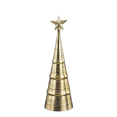 Sapin de Noël décoratif texturé H36 cm MIZZEL MICA DECORATIONS