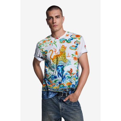 T-shirt imprimé DESIGUAL