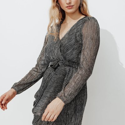 Robe courte pailletée imprimée PROMOD