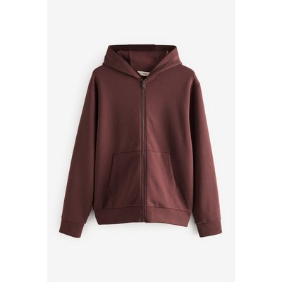 Sweat à capuche zippé doux NEXT