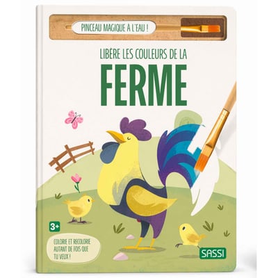 Peinture magique réutilisable SASSI JUNIOR