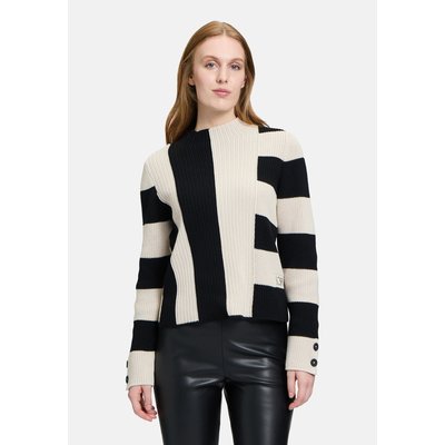 Pull-over en grosse maille à larges rayures BETTY BARCLAY