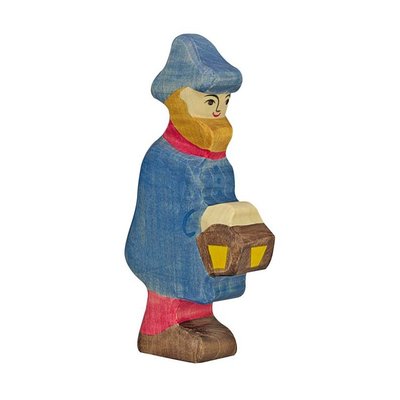 Figurine Crèche de Noël - Berger avec lampe HOLZTIGER