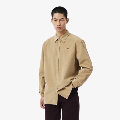 Chemise en velours, Regular Fit LACOSTE