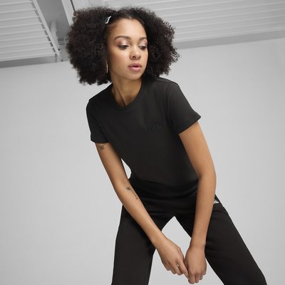 T-shirt a coste Essentials Elevated PUMA