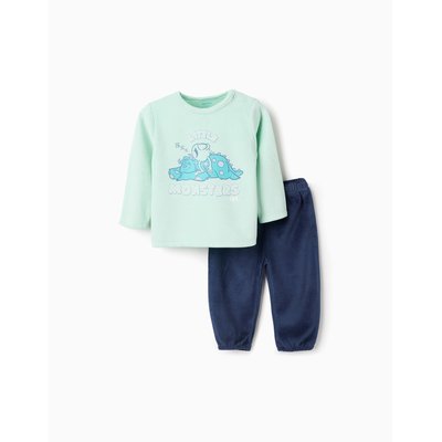 Pyjama en Velours Monstres et Cie ZIPPY