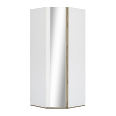 Dressing d'angle  avec porte miroir et rangements GAMI