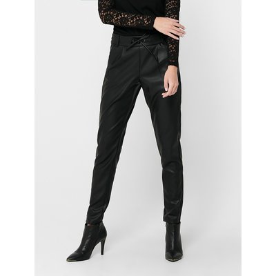 Pantalon slim, aspect enduit ONLY