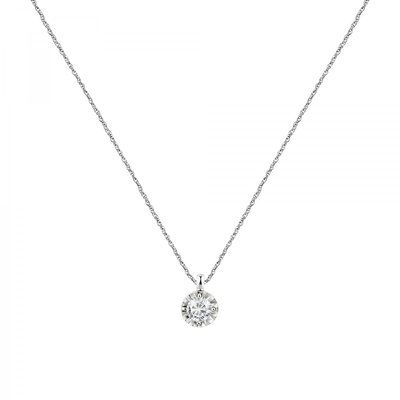Collier en or blanc 750 LUX ETOILE BLUESPIRIT