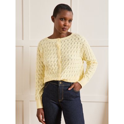 Pull maille pointelle coton biologique et cachemire CYRILLUS
