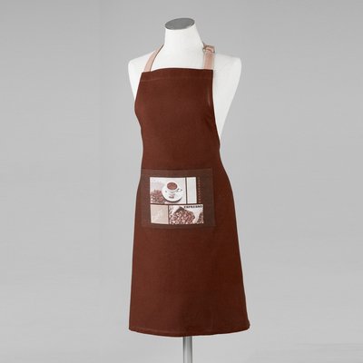 Tablier de cuisine avec poche Ristretto Choco DOUCEUR D'INTÉRIEUR