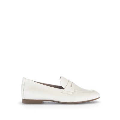 Mocassins en cuir velours à talon décroché GABOR