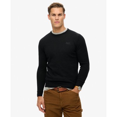 Pull slim col rond Essential SUPERDRY