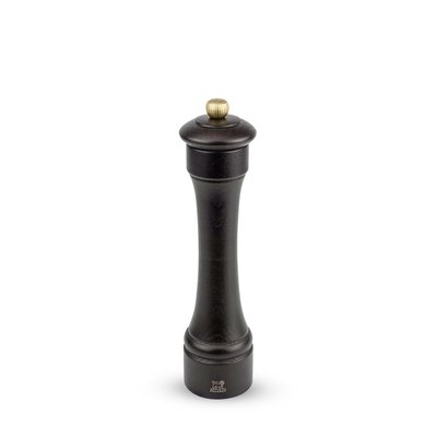 Moulin à poivre manuel en bois couleur chocolat 22 cm Hostellerie PEUGEOT