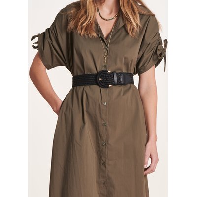 Ceinture large tressée LA FEE MARABOUTEE