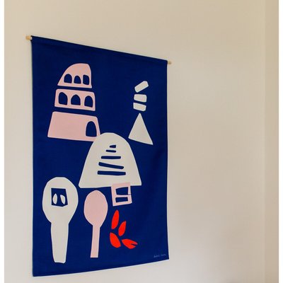 Wandbehang Babylone PinkTour BABEL BRUNE 