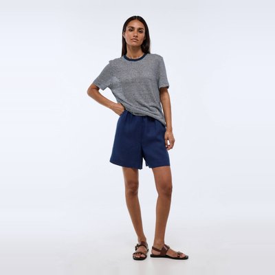 Short en lin MONOPRIX