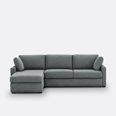 Sofá cama rinconero de tejido con textura, espuma, Timor LA REDOUTE INTERIEURS