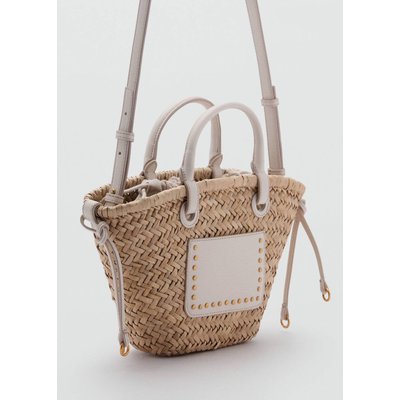 Petit sac à double anse en fibre naturelle MANGO