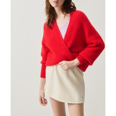 Minifalda recta, cintura elástica, AFAZ AMERICAN VINTAGE