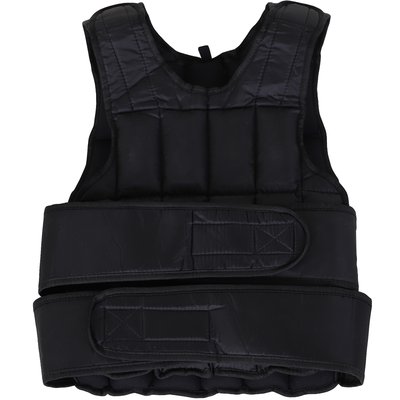 Gilet lesté réglable 20 Kg max. oxford noir HOMCOM