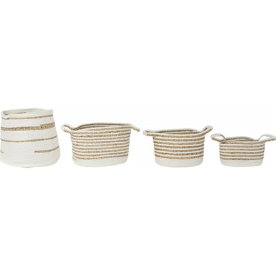 Panier en coton tressé, décoration intérieure RECOLLECTION