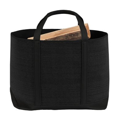 Sac à bûches  Belharra - Noir LE MARQUIER
