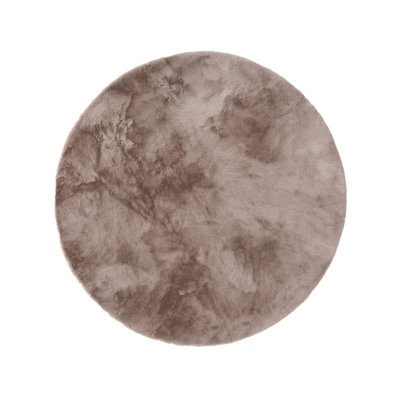 Tapis rond imitation fourrure DAVE BENUTA 