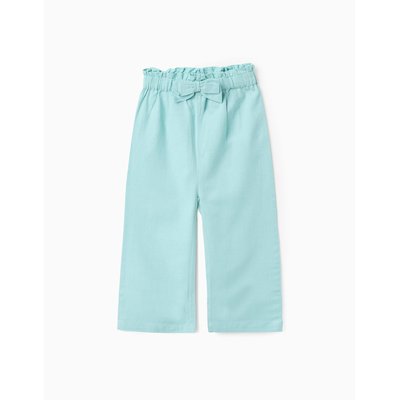 Pantalon en Coton et Lin ZIPPY