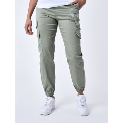 Pantalon kaki femme avec poches La Redoute