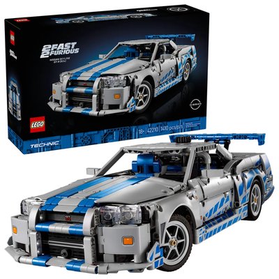 Technic Voiture Nissan Skyline GT-R (R34) 2 Fast 2 Furious LEGO