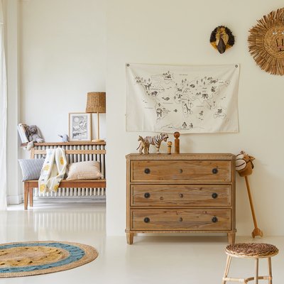 Commode enfant en pin massif recyclé EMILY TIKAMOON