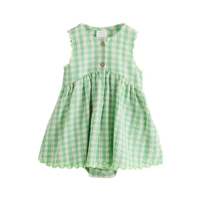 Robe tissée bébé avec body intégré NEXT