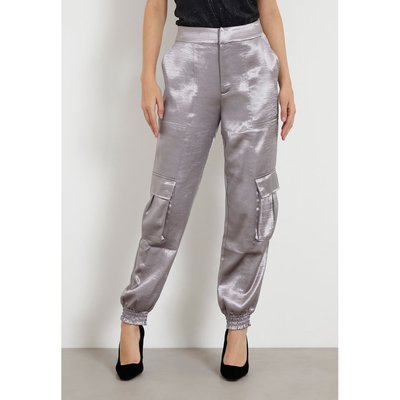 Pantalon cargo satin La Redoute