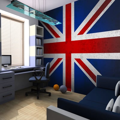Papier peint intissé panoramique Union Jack EDEN