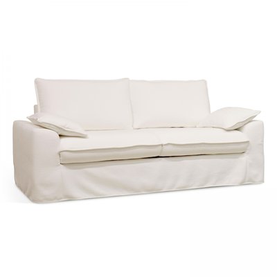 Canapé convertible en tissu texturé 3 places, JAROD OVIALA