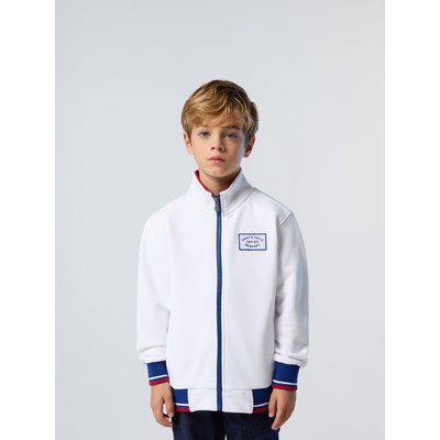 Sweat entièrement zippé avec étiquette Newport NORTH SAILS