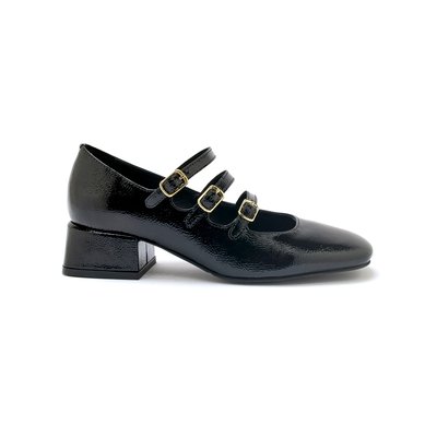 Babies cuir verni 3 brides PEDICONFORT